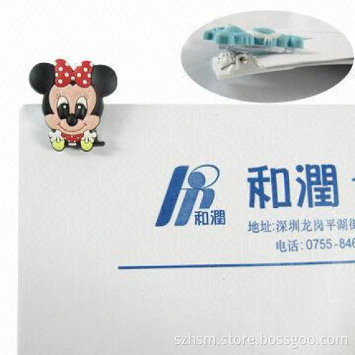 Cute and beautiful cartoon paper clips